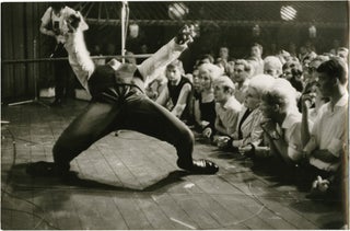 Archive of photographs featuring Chubby Checker on stage, circa 1963