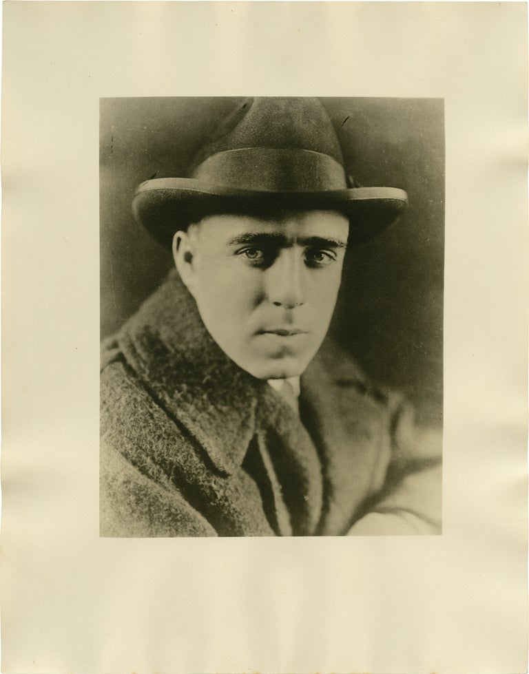 Book #136149] Early photograph of Raoul Walsh (Original double weight photograph). Raoul Walsh,...