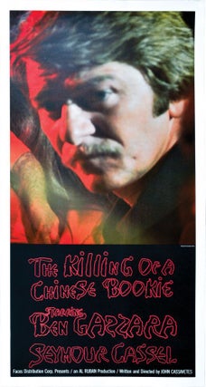 Book #136495] The Killing of a Chinese Bookie (Original poster for the 1976 film, "Seymour...