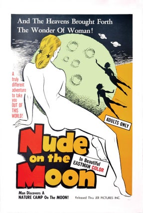 Book #136499] Nude on the Moon [Moon Dolls] (Original poster for the 1961 film). Doris Wishman,...