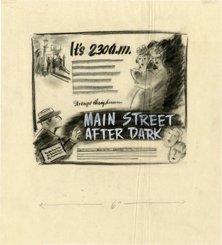 [Book #137112] Main Street After Dark. Edward L. Cahn, Audrey Totter Edward Arnold, Dan Duryea, director, starring.