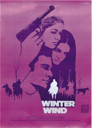 Book #137186] Winter Wind [Sirokko] (Original poster for the 1969 film). Miklos Jancso, Gyula...