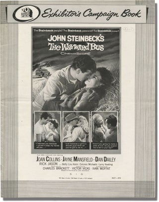 Book #137347] The Wayward Bus (Original Pressbook for the 1957 film). John Steinbeck, Victor...