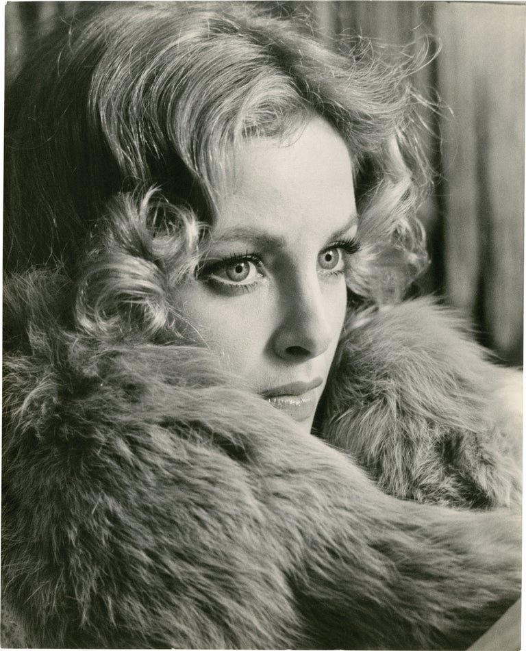 Collection of five original press photographs of actress Sydne Rome