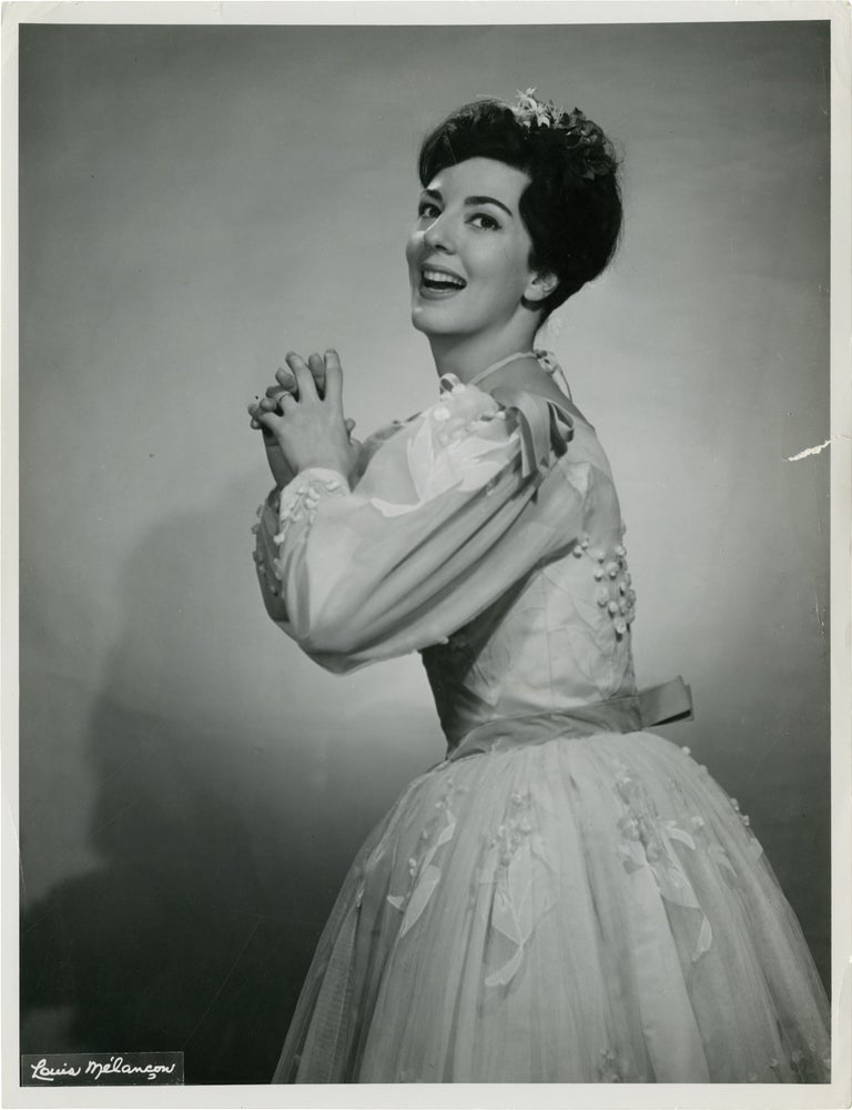 Archive of 80 original photographs of opera star Anna Moffo