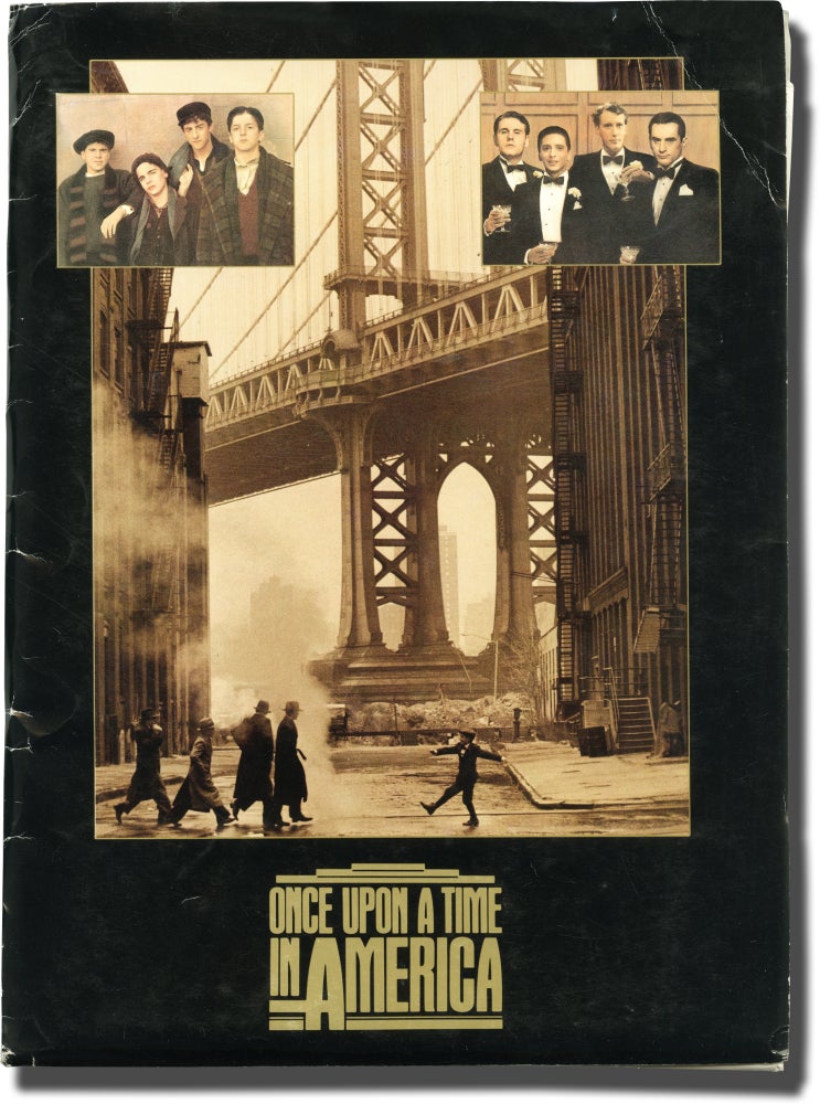 Book #137587] Once Upon a Time in America (Original Film Press Kit). Sergio Leone, Piero De...