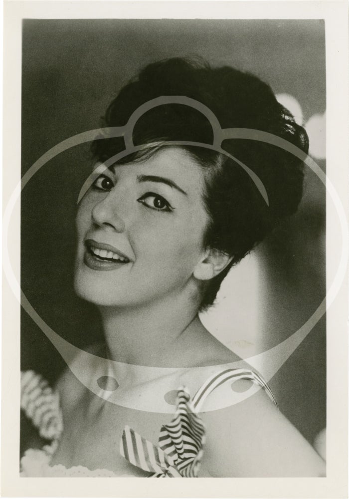 Archive of six original photographs of opera star Anna Moffo
