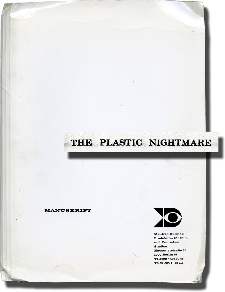 [Book #137634] Shattered [The Plastic Nightmare]. Wolfgang Petersen, Richard Neely, Bob Hoskins Tom Berenger, Joanne Whalley, Greta Scacchi, screenwriter director, novel, starring.