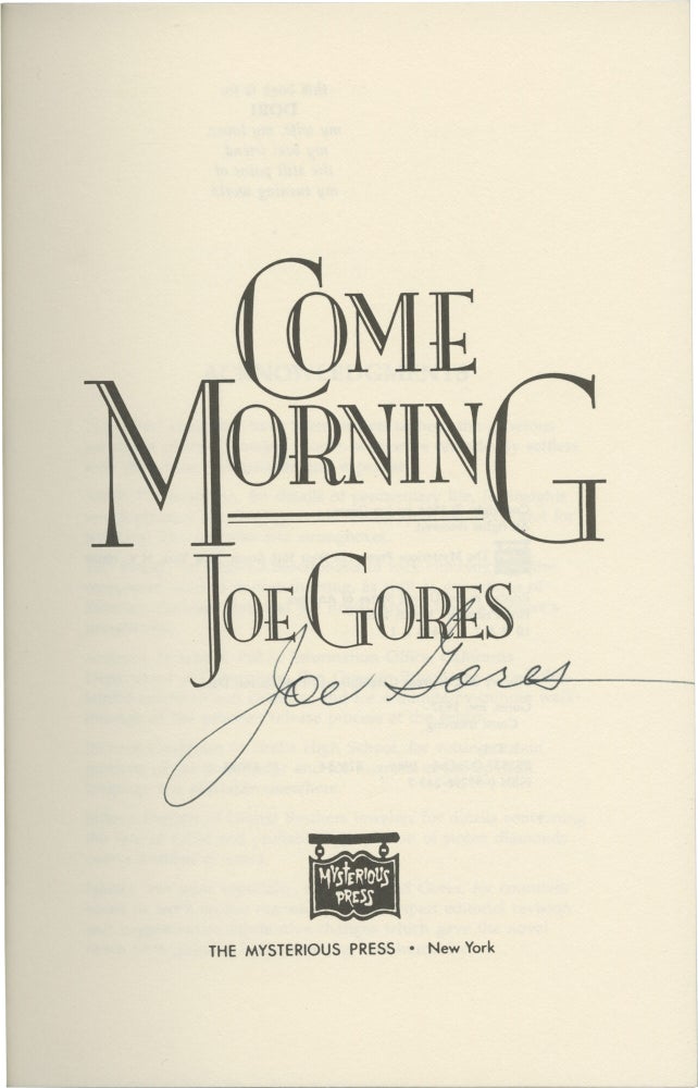 Come Morning