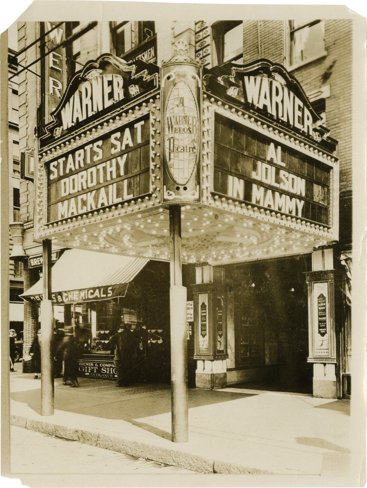 [Book #137845] Archive of 14 original photographs of movie theater marquees, circa 1930s. Jack Thamm.