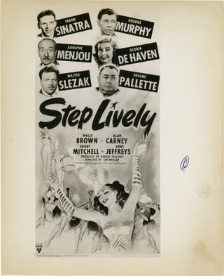 Book #137971] Step Lively (Original photograph from the 1944 film). Fred Hendrickson, Tim Whelan,...