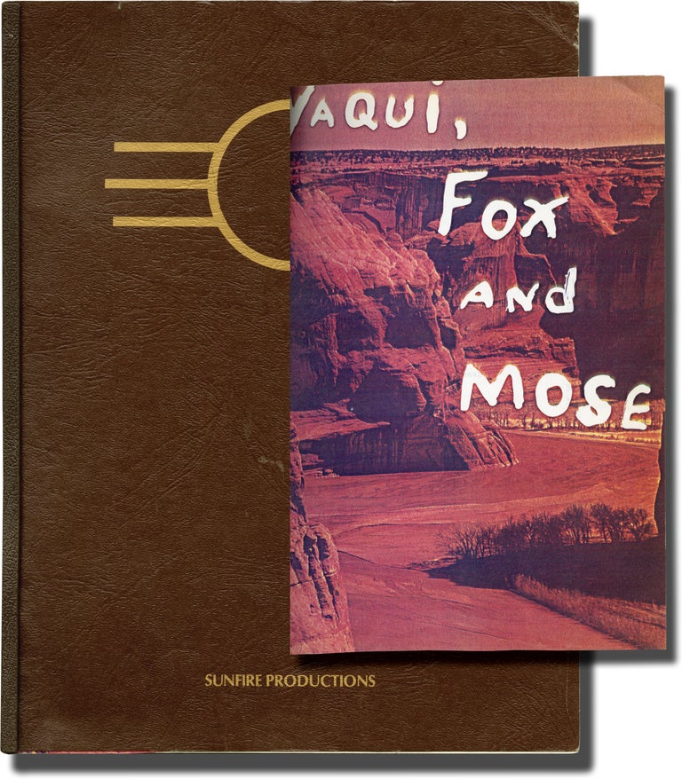 [Book #137980] Yaqui, Fox and Mose. Terri Crane, screenwriter.