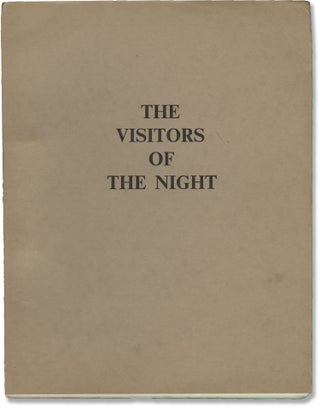 Book #138038] Cold Sweat [The Visitors of the Night] (Original screenplay for the 1970 film)....