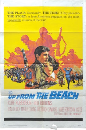 Book #138201] Up from the Beach (Original poster for the 1965 film). Robert Parrish, George Barr,...