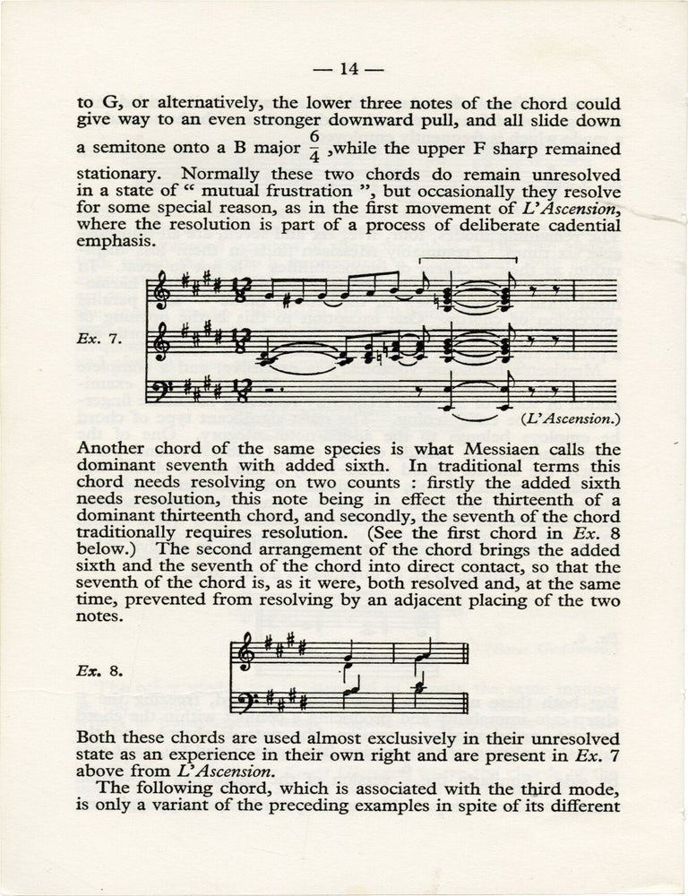 The Organ Music of Olivier Messiaen