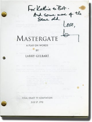 Book #138365] Archive of Scripts and Letters from Larry Gelbart to Robert Parrish (Nine original...
