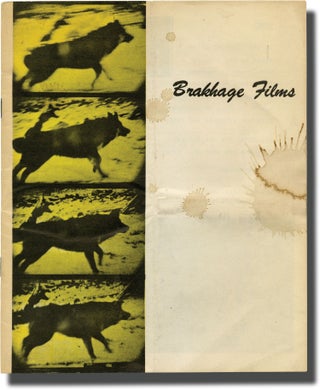 Book #138618] Brakhage Films (Original sales catalog for 1971). Stan Brakhage