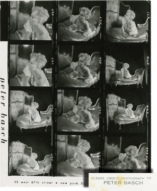 Book #138769] The Man with the Golden Arm (Original contact sheet from the 1955 film). Peter...