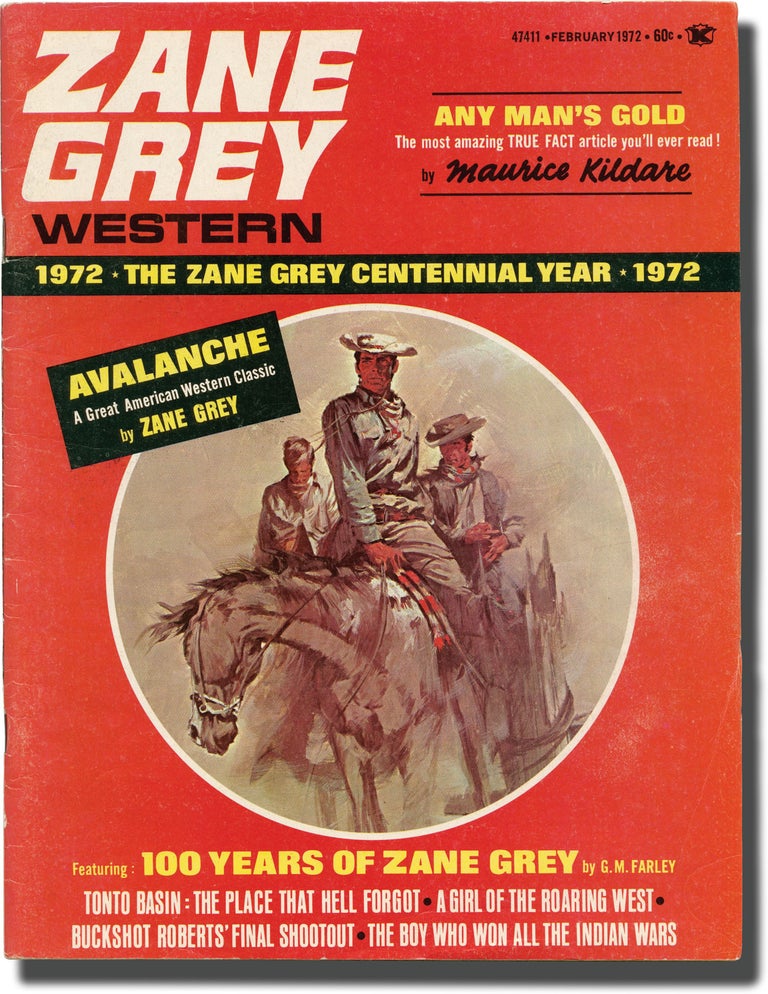 Book #138795] Zane Grey Western Magazine (Volume 4, Number 4). Zane, Grey Leo Margulies, Romer...