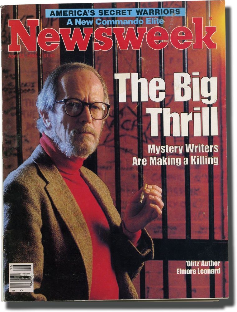 Book #138799] Newsweek (Volume CV, Number 16, April 22, 1985). Elmore Leonard, Richard M. Smith,...