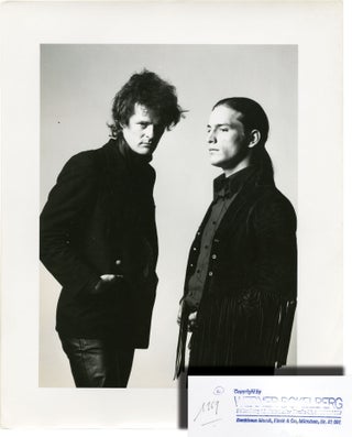 Book #138802] Photo of Paul Morrissey and Joe Dallesandro on the set of "Flesh" (Original double...