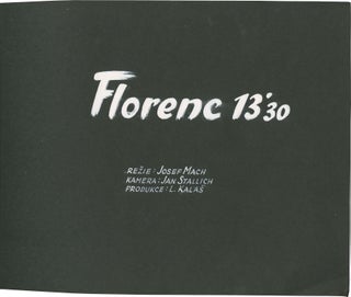 Book #138838] Florenc 13:30 (Original keybook for the 1957 film, with 119 photographs). Josef...