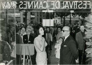 Book #138974] Daniela Rocca, Candid at the 1962 Cannes Film Festival (Collection of 19 original...