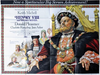 Book #139070] Henry VIII and His Six Wives (Original British poster for the 1972 film). Waris...
