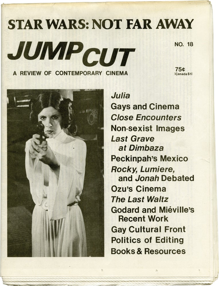 Eight early issues of Jump Cut: A Review of Contemporary Cinema