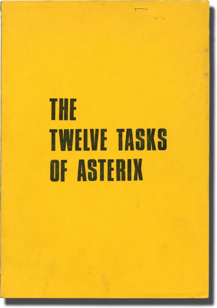 Book #139282] The Twelve Tasks of Asterix (Original screenplay for the 1976 film). Rene Goscinny,...