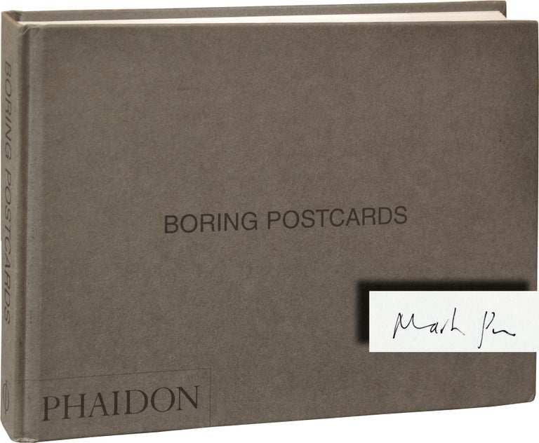 Book #139318] Boring Postcards UK (Signed First Edition). Martin Parr