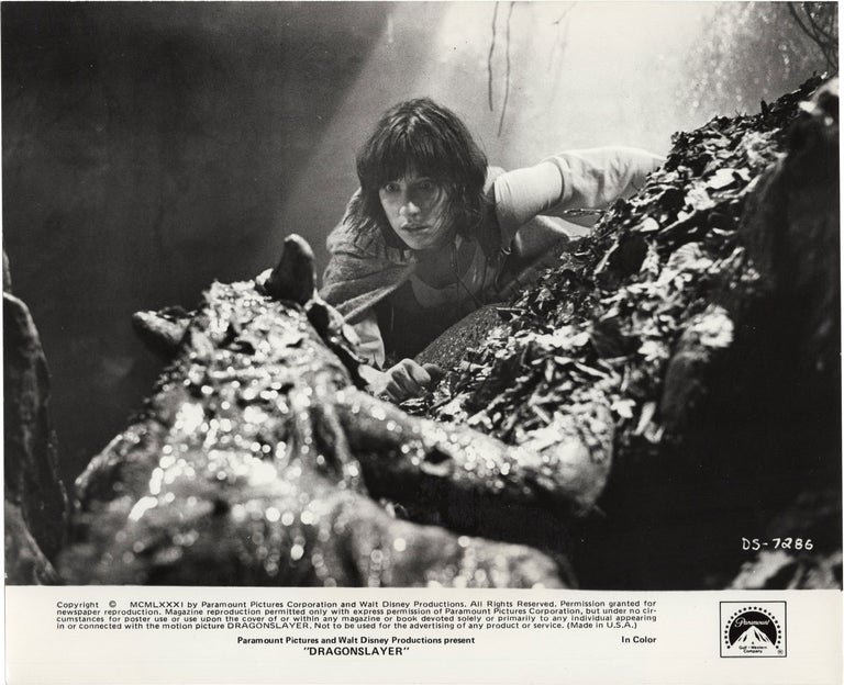 Book #139433] Dragonslayer (Original photograph from the 1981 film). Matthew Robbins, Hal...