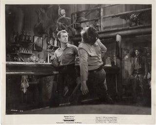 Book #139438] Shane (Collection of 4 original studio still photographs from the 1953 film)....