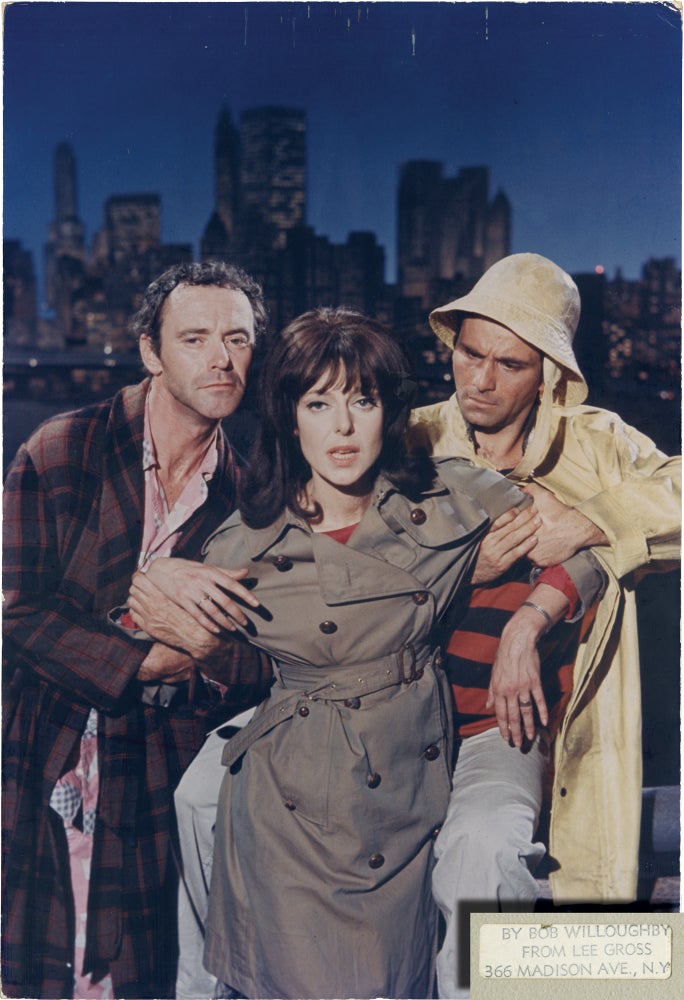 Book #139540] Luv (Original oversize double weight color photograph of Jack Lemmon, Elaine May,...
