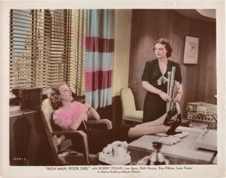 Book #139614] Rich Man, Poor Girl (Original color photograph from the 1938 film). Reinhold...