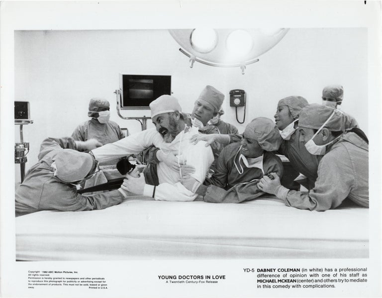Book #139730] Young Doctors in Love (Two original photographs from the 1982 film). Garry...