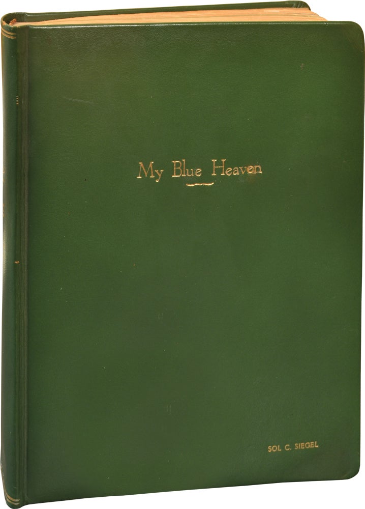 Book #139871] My Blue Heaven (Original screenplay for the 1950 film). Henry Koster, S K. Lauren,...