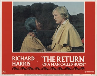 Book #139893] The Return of a Man Called Horse (Collection of 8 original lobby cards from the...