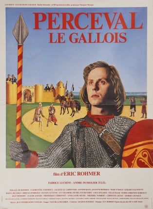 Book #139982] Perceval [Perceval le Gallois] (Original French poster for the 1978 film). Eric...