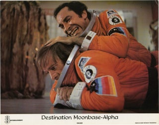 Book #139992] Destination Moonbase-Alpha (Collection of 7 British lobby cards for the 1978 film)....