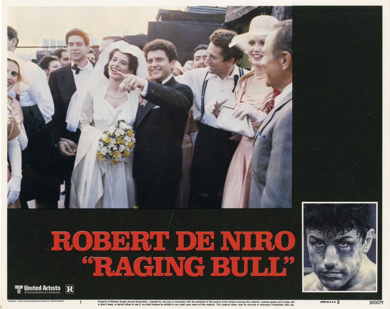 Book #140013] Raging Bull (Complete set of US lobby cards for the 1980 film). Martin Scorsese,...