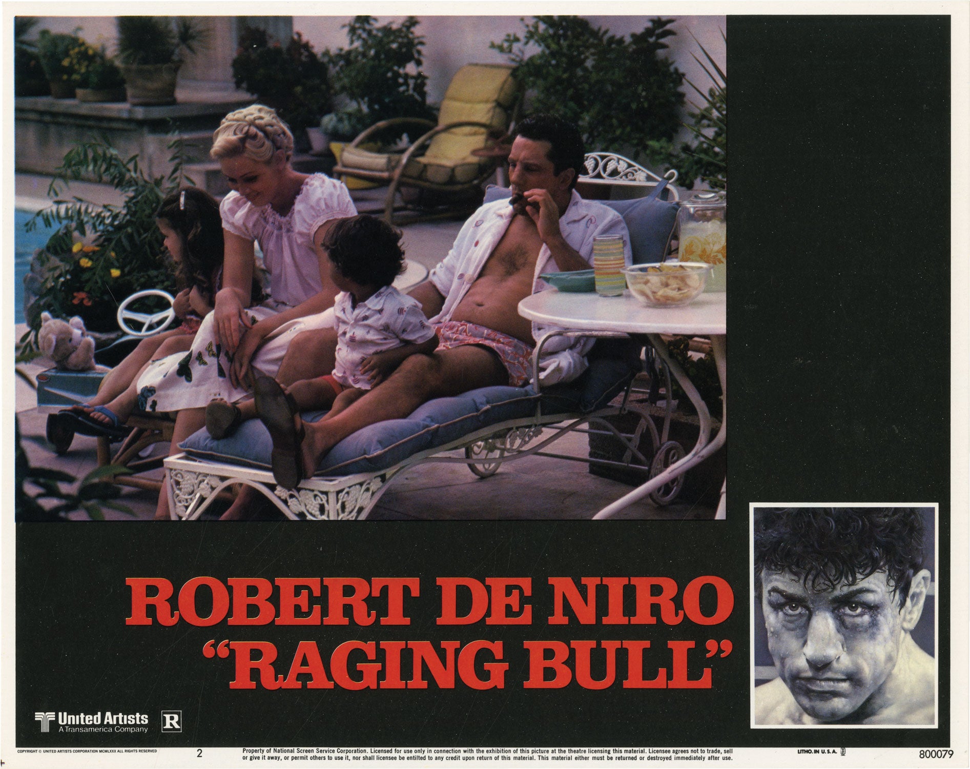 raging bull original poster