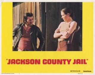 Book #140020] Jackson County Jail (Collection of 6 original lobby cards from the 1976 film)....