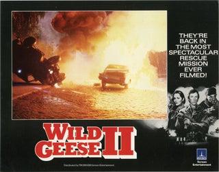 Book #140024] Wild Geese II (Collection of 10 original British lobby cards from the 1985 film)....