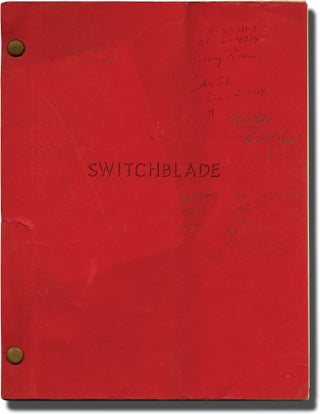 Book #140070] Wild Youth [Switchblade] (Original screenplay for the 1961 film). John F. Schreyer,...