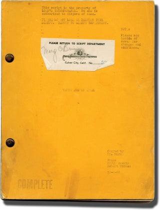 Book #140087] Tenth Avenue Angel (Original screenplay for the 1948 film, copy belonging to...