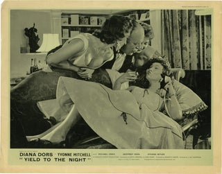 Book #140212] Yield to the Night [Blonde Sinner] (Original British front-of-house card for the...