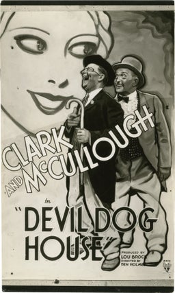 Book #140332] In the Devildog House [Devil Dog House] (Photographic proof of a trial poster from...