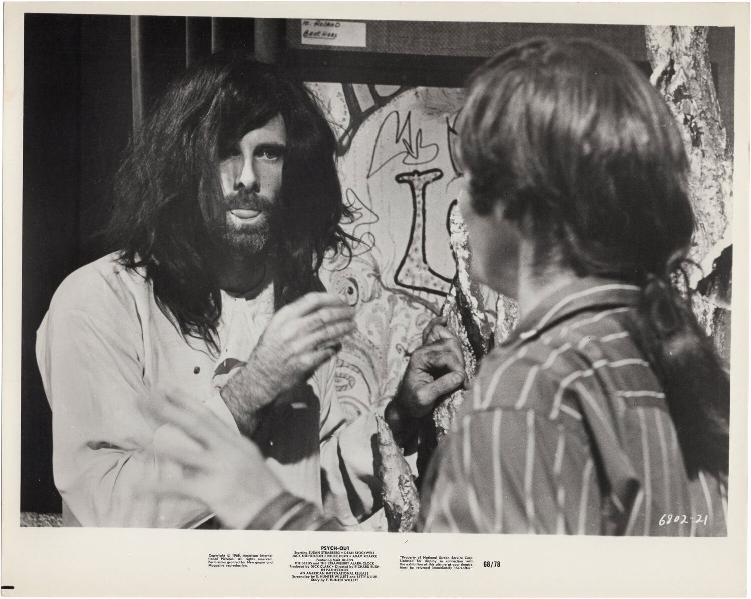 Psych Out Psych-Out Psychout | Dean Stockwell Susan Strasberg, Jack Nicholson ...