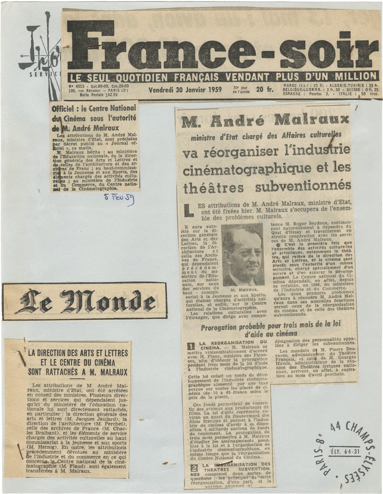 The French Ministry of Culture